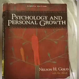 Psychology and Personal Growth Book